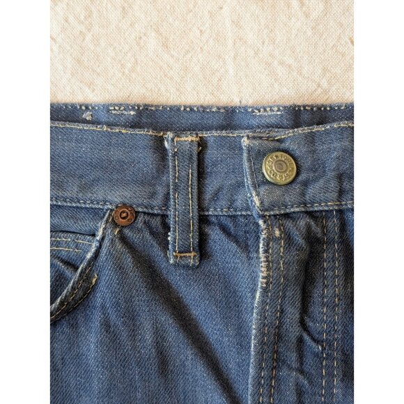 JCPenney Foremost Dark Selvedge Denim Vintage 50s 60s Youth Size 24x27 - Picture 3 of 9